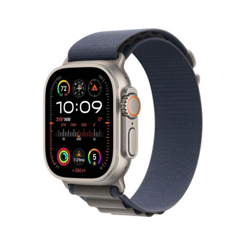 Apple Watch Ultra 2 GPS + Cellular 49mm Titanium Case with Blue Alpine Loop - L (MREQ3) б/в